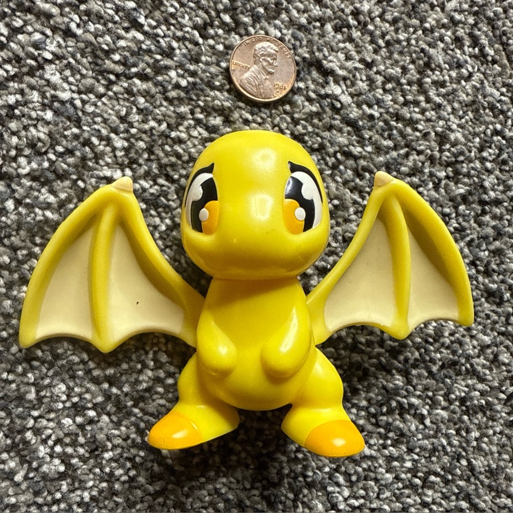 Shoyru 2008 NeoPets Yellow Dragon Burger King Toy Kids Meal Figure
